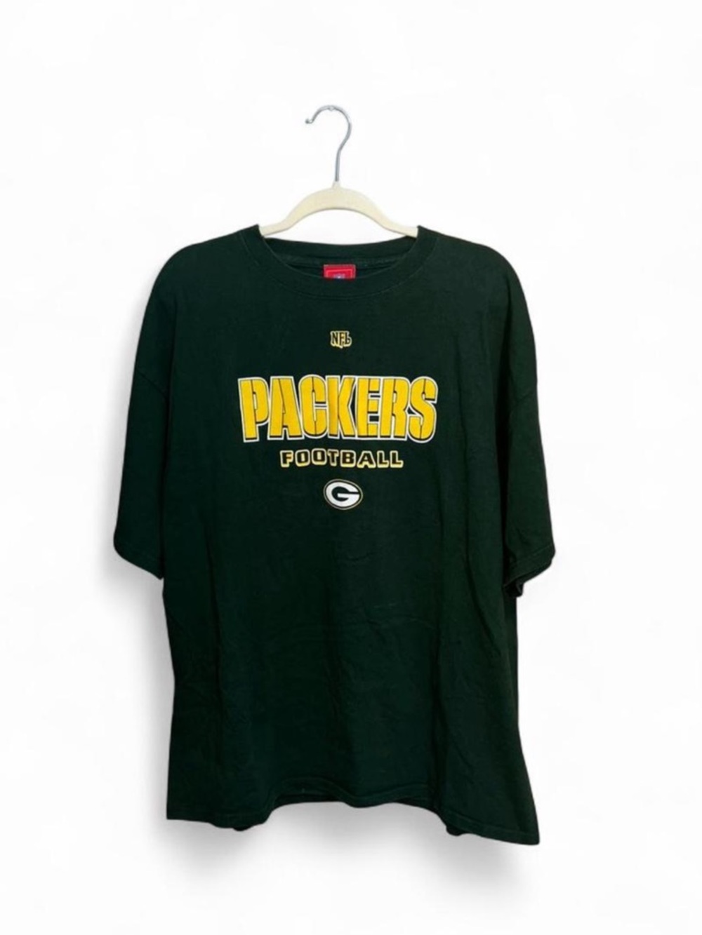 NFL Men’s Vintage Green Bay Packers Football Short Sleeve Shirt Size XXL